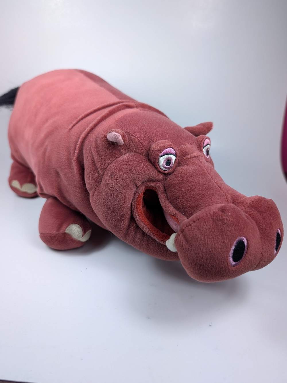 Hippo Tarzan Disney Plush 14" Hippopotamus Stuffed Animal vtg